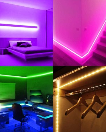 Increible-decoracion-con-tiras-de-luces-led